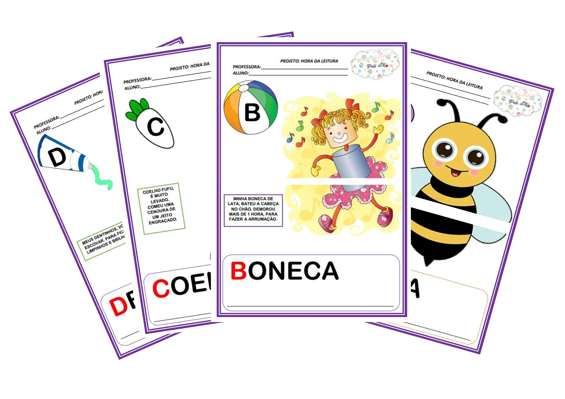 cantando com o alfabeto