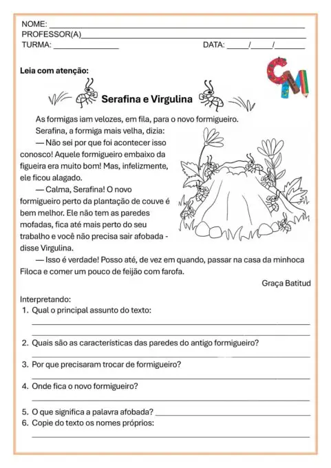 textos para leitura