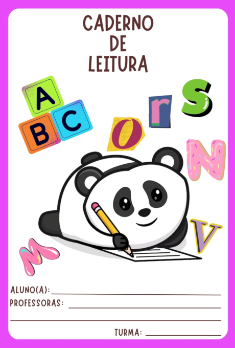 capa de caderno para imprimir