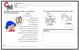 Atividade da Letra C