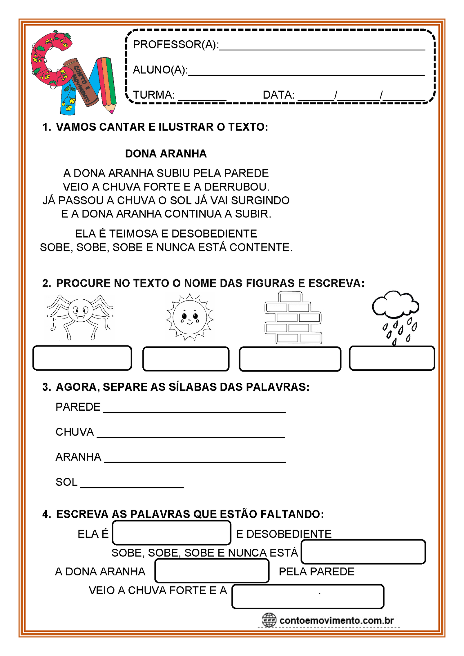 Música Dona Aranha