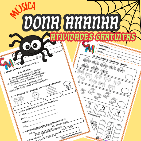 Atividades Música Dona Aranha