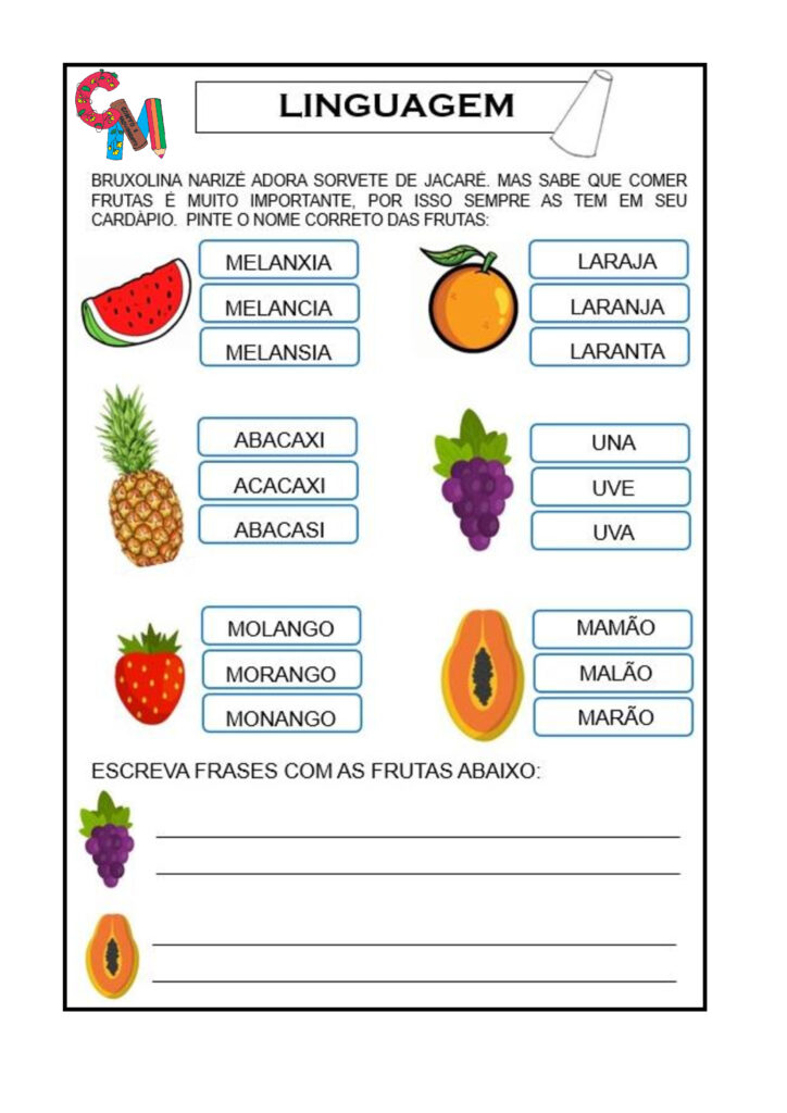 Sequência Didática Bruxolina Narizé