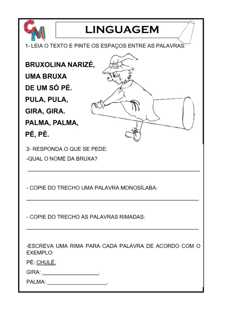 Sequência Didática Bruxolina Narizé