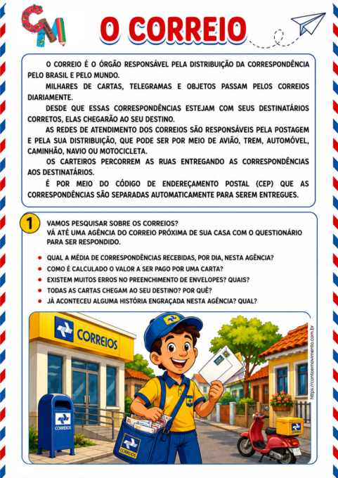 Projeto Correio da Amizade - Correios