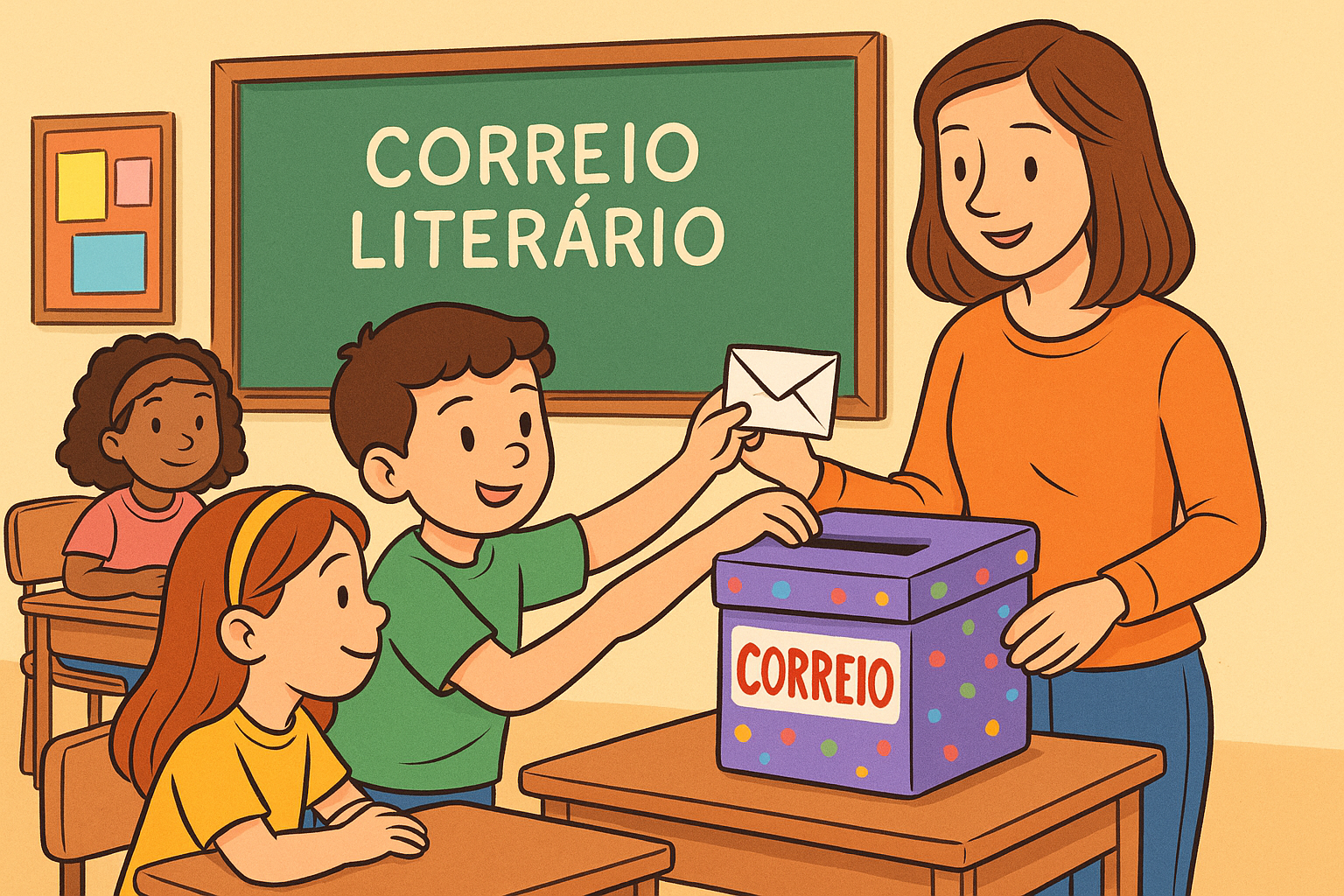 Correio Literário na Sala de Aula