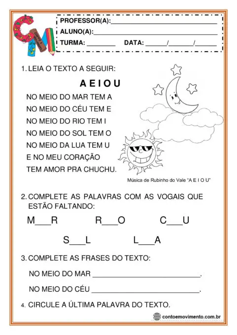 textos para leitura