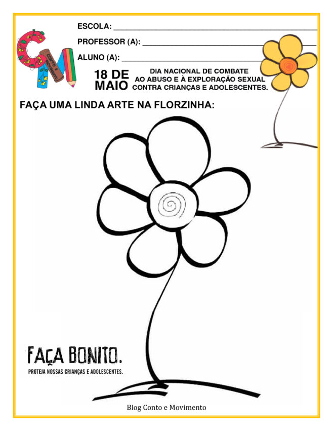 Atividade do Faça Bonito