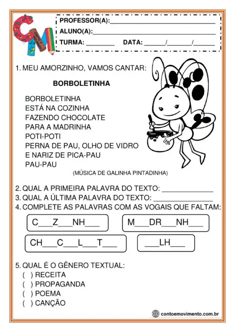 textos para leitura