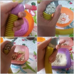 Musicalidade com objetos: Chocalho modelo 1