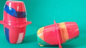 Musicalidade com objetos: modelo de chocalho 2