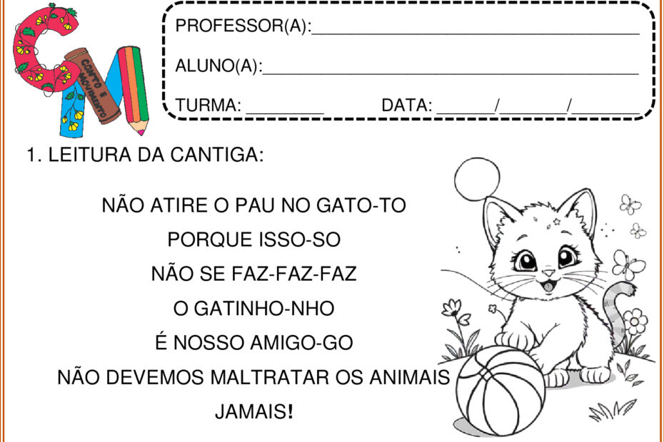 não atire o pau no gato