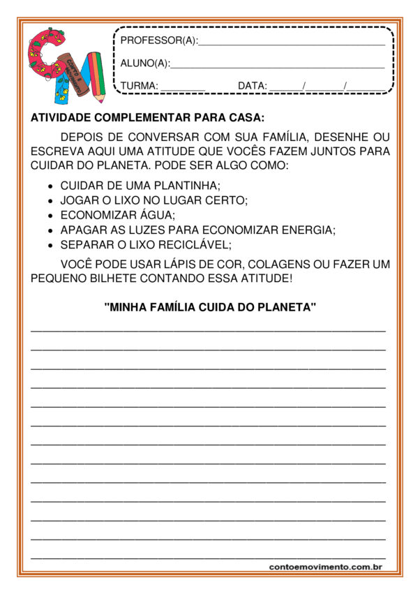 Meio Ambiente para casa