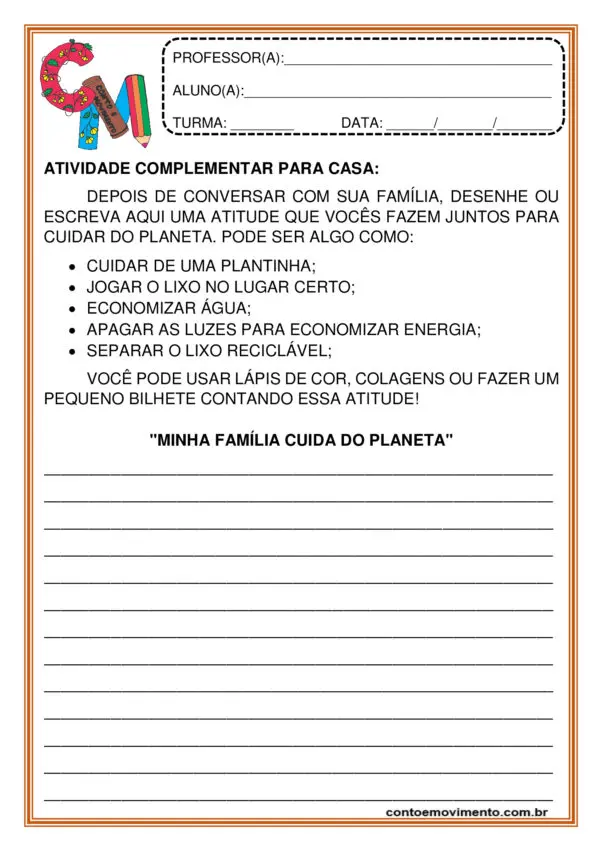 Meio Ambiente para casa