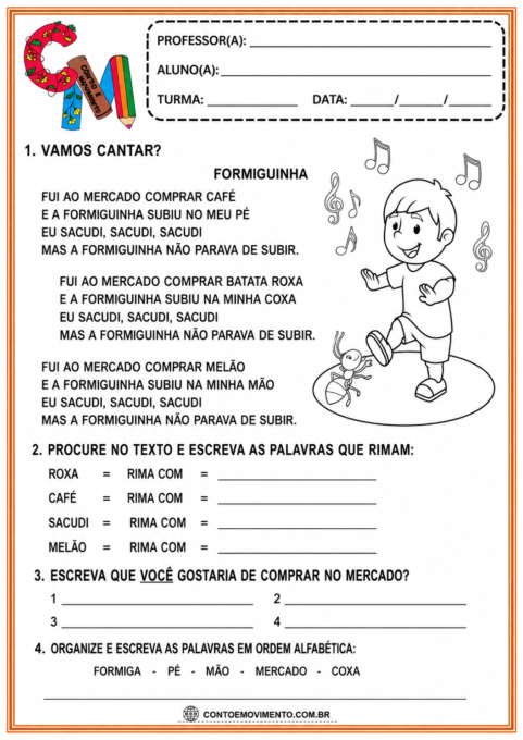 musica da formiguinha