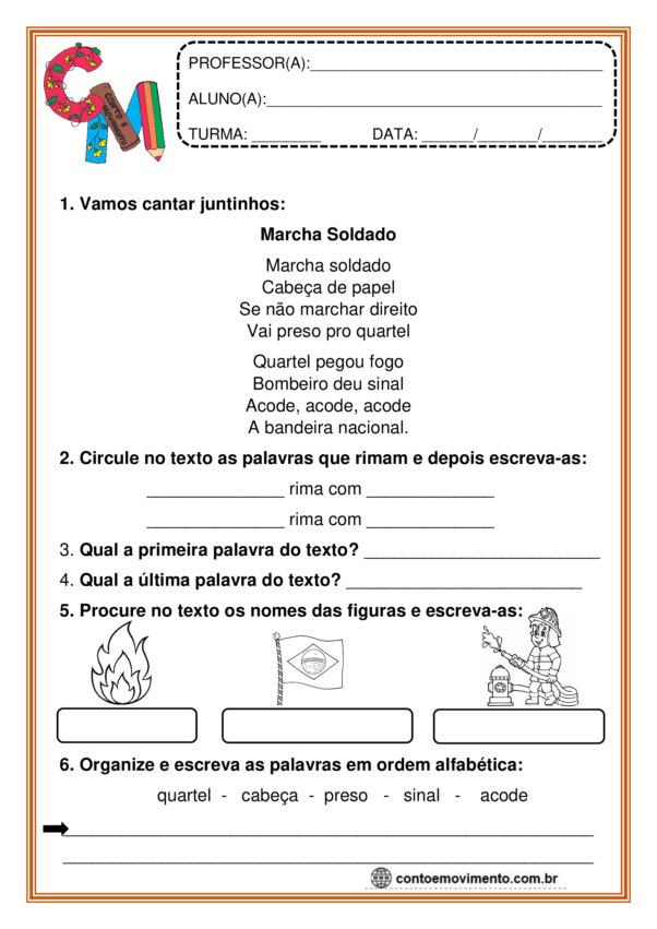 música marcha soldado