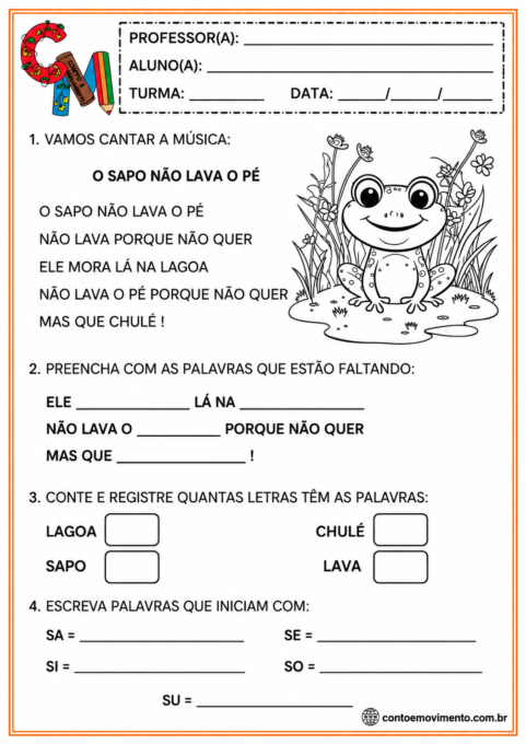 o sapo nao lava o pe 2