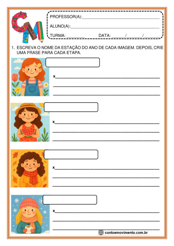 Atividade Estações do Ano