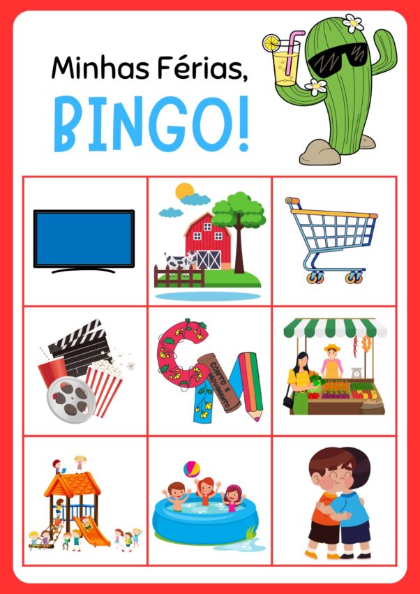 Bingo de férias 