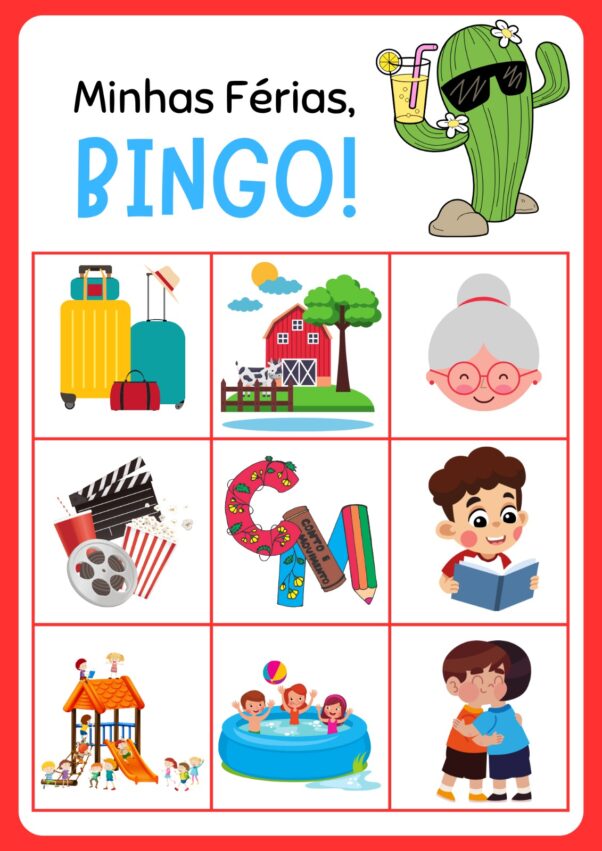 Bingo de férias 3