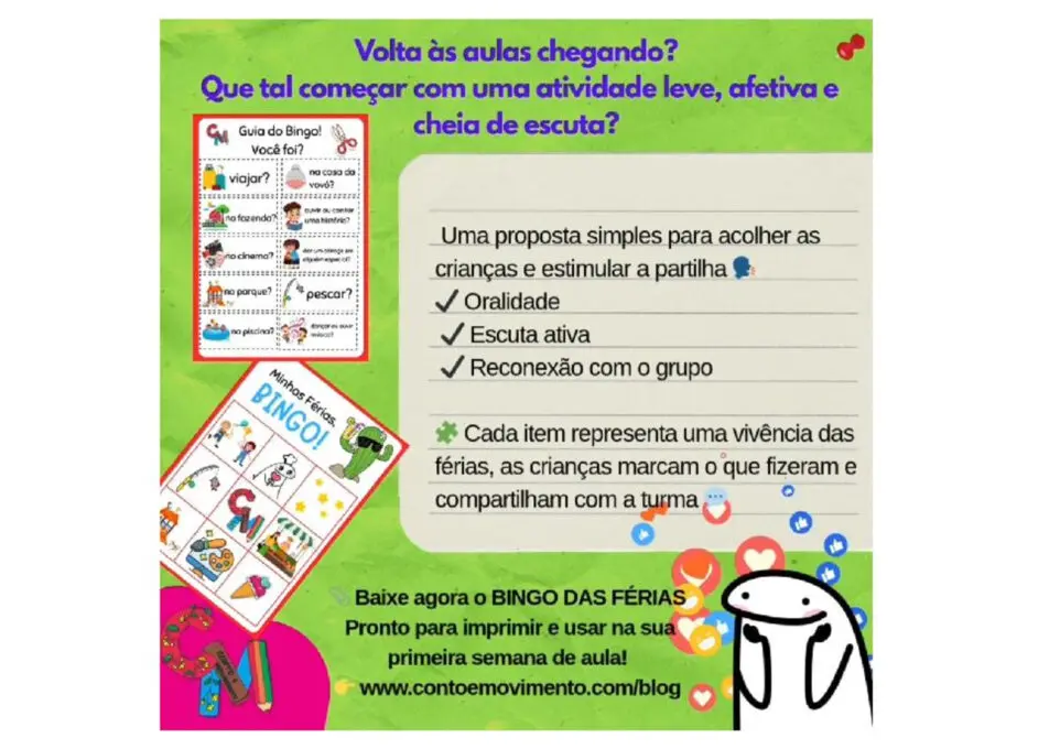Bingo das Férias