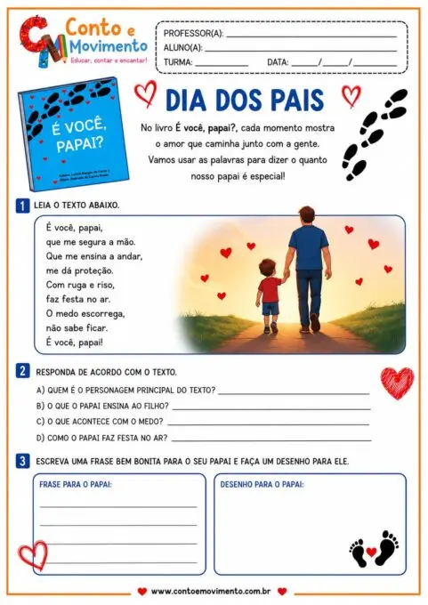 Atividades Dia dos pais