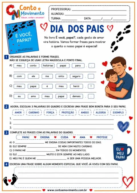 Atividades Dia dos pais