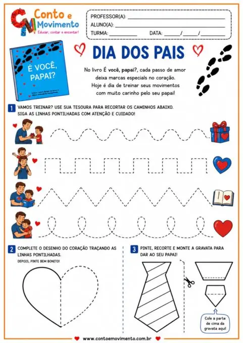Atividades Dia dos pais