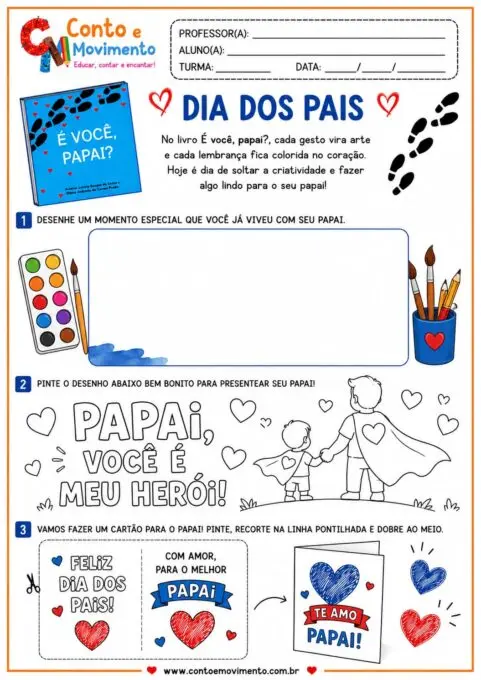 Atividades Dia dos pais