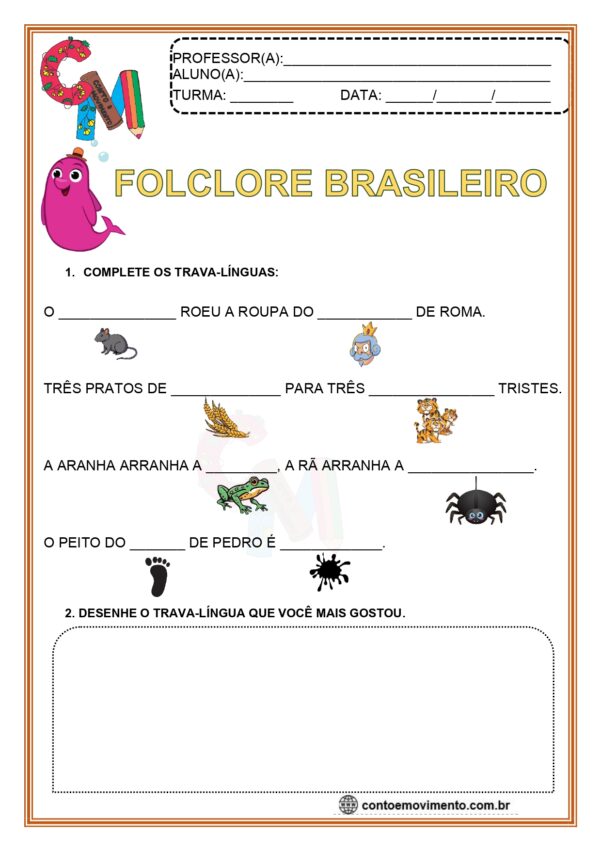 Dia do Folclore brasileiro: Trava língua