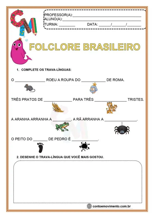 Dia do Folclore brasileiro: Trava língua