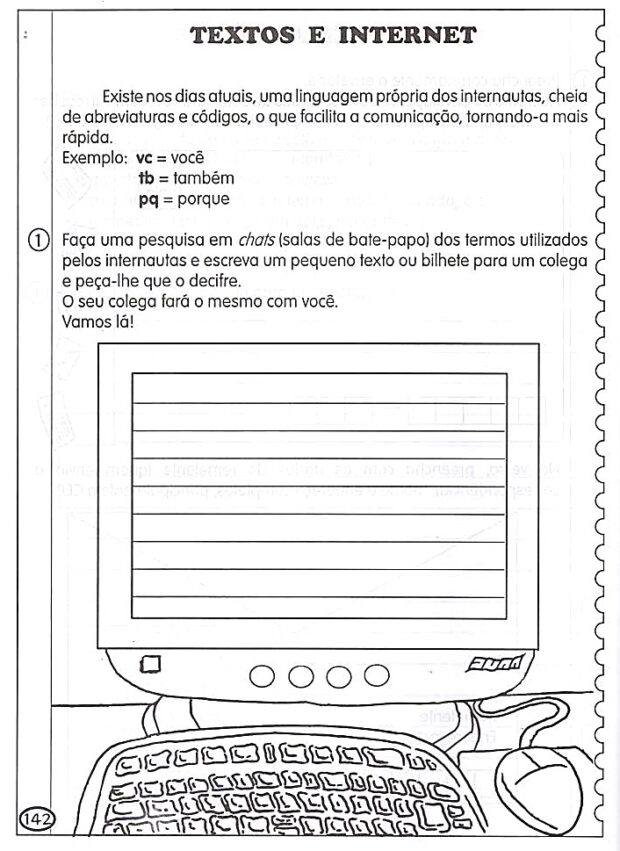 Atividade texto de internet
