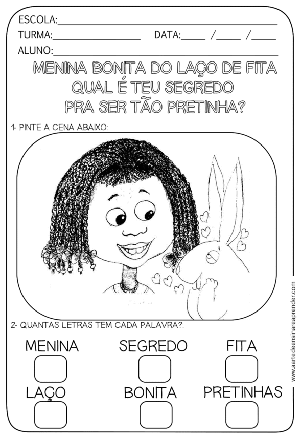 MENINA BONITA DO LAÇO DE FITA