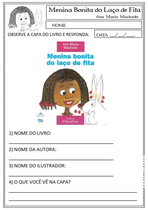 MENINA BONITA DO LAÇO DE FITA CAPA