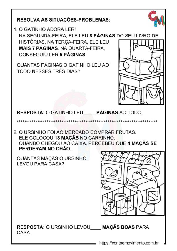 SITUAÇÃO PROBLEMA COM BOBBIE GOODS