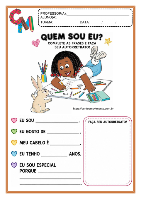 Dia da Consciência Negra - Menina Bonita do Laço de Fita