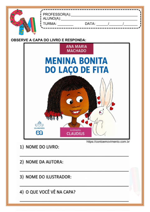 Dia da Consciência Negra - Menina Bonita do Laço de Fita