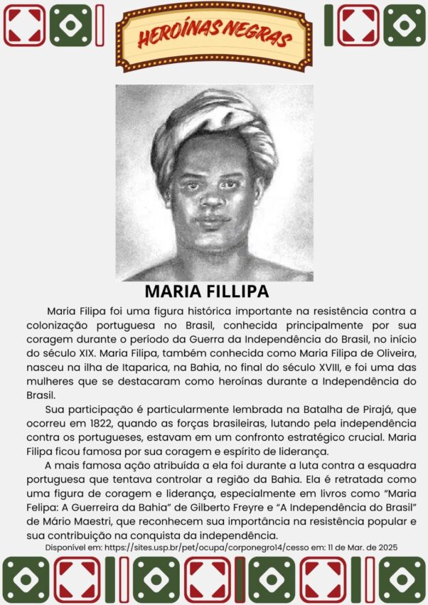 Heroínas Negras: atividade para o Dia da Consciência Negra