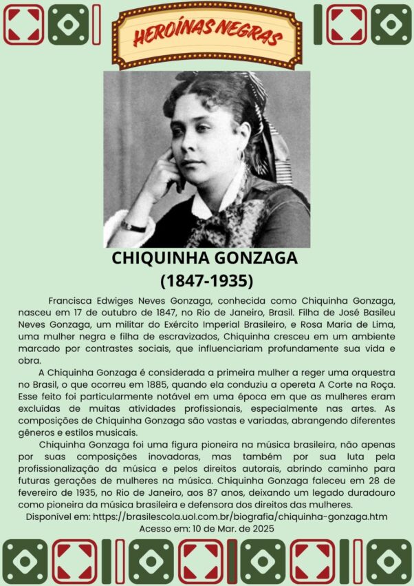 Heroínas Negras: atividade para o Dia da Consciência Negra