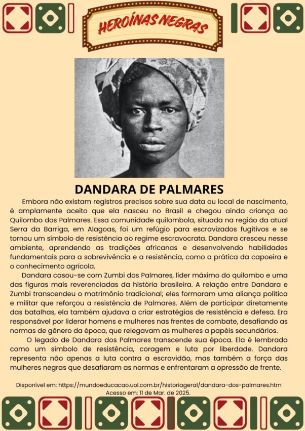 Heroínas Negras: atividade para o Dia da Consciência Negra