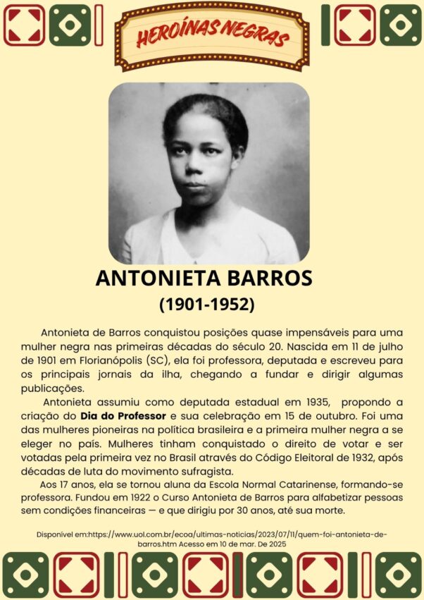 Heroínas Negras: atividade para o Dia da Consciência Negra