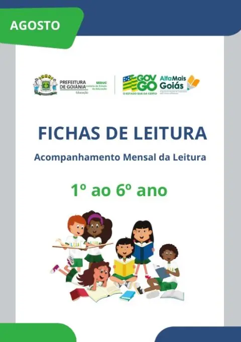 Fichas de leitura - Agosto