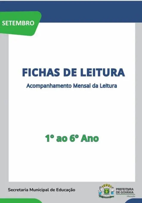 Fichas de leitura - setembro