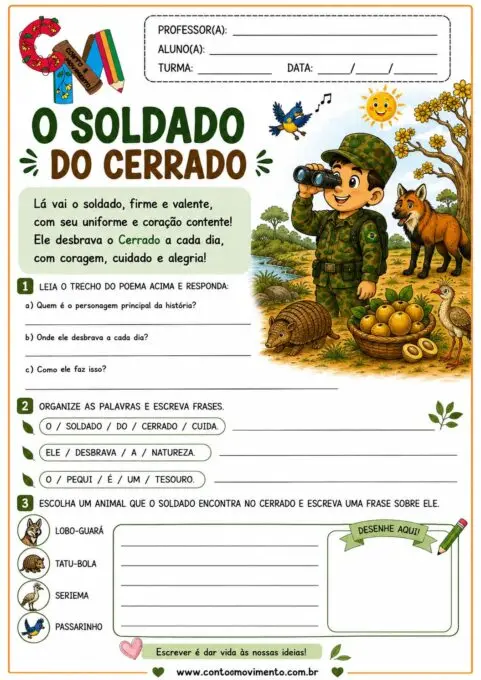 Atividade dia do Soldado