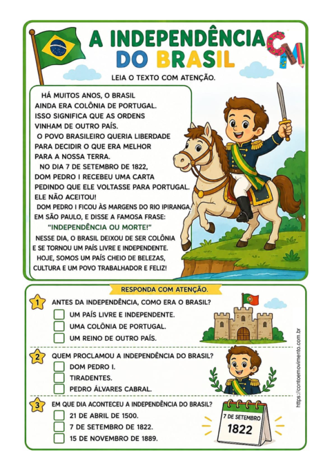 Atividades da Independência do Brasil