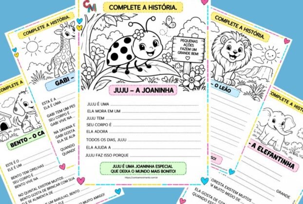 Produção de texto para 1º ano
