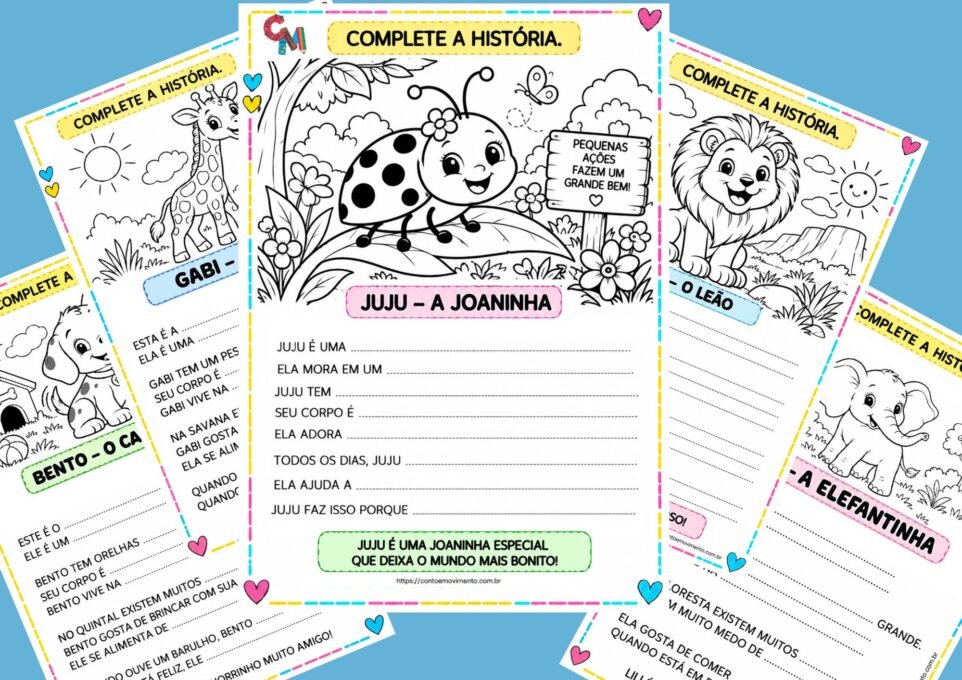 Produção de texto para 1º ano