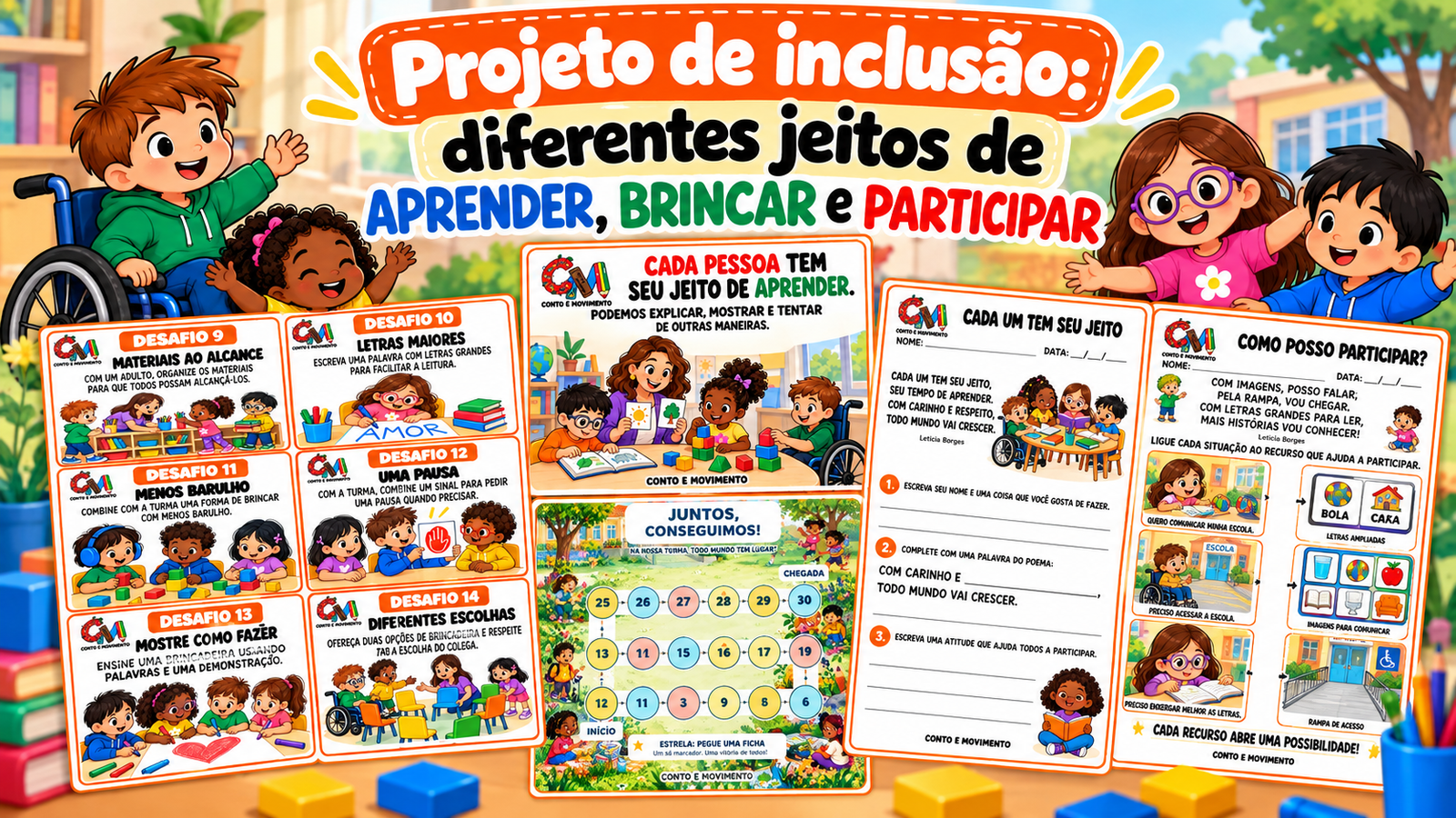 Aprender Brincar e Participar
