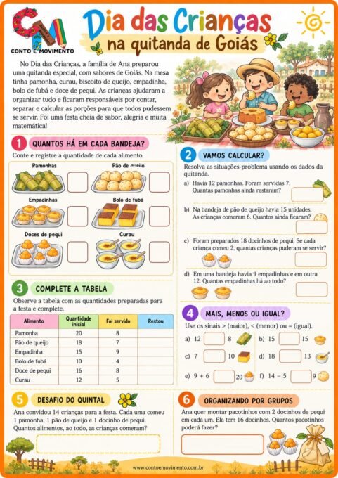 Atividades Dia das Crianças: Matemática