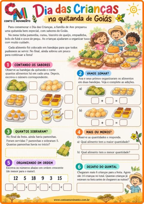 Atividades Dia das Crianças: Matemática